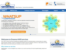 Tablet Screenshot of orsenna.com